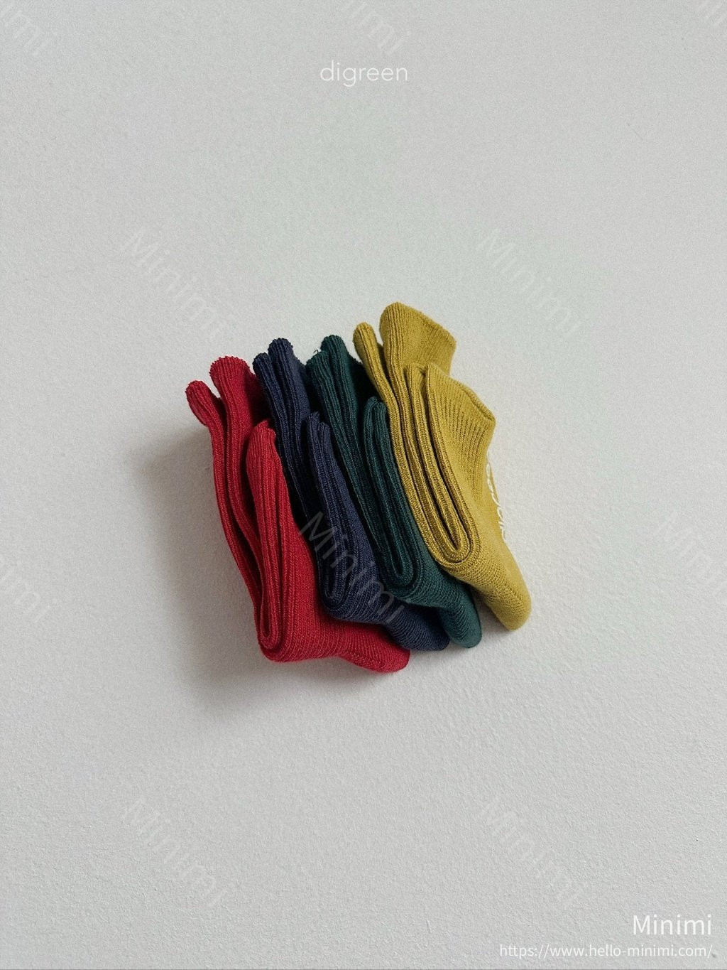 digreen Vivid Socks - 韓國童裝代購主圖