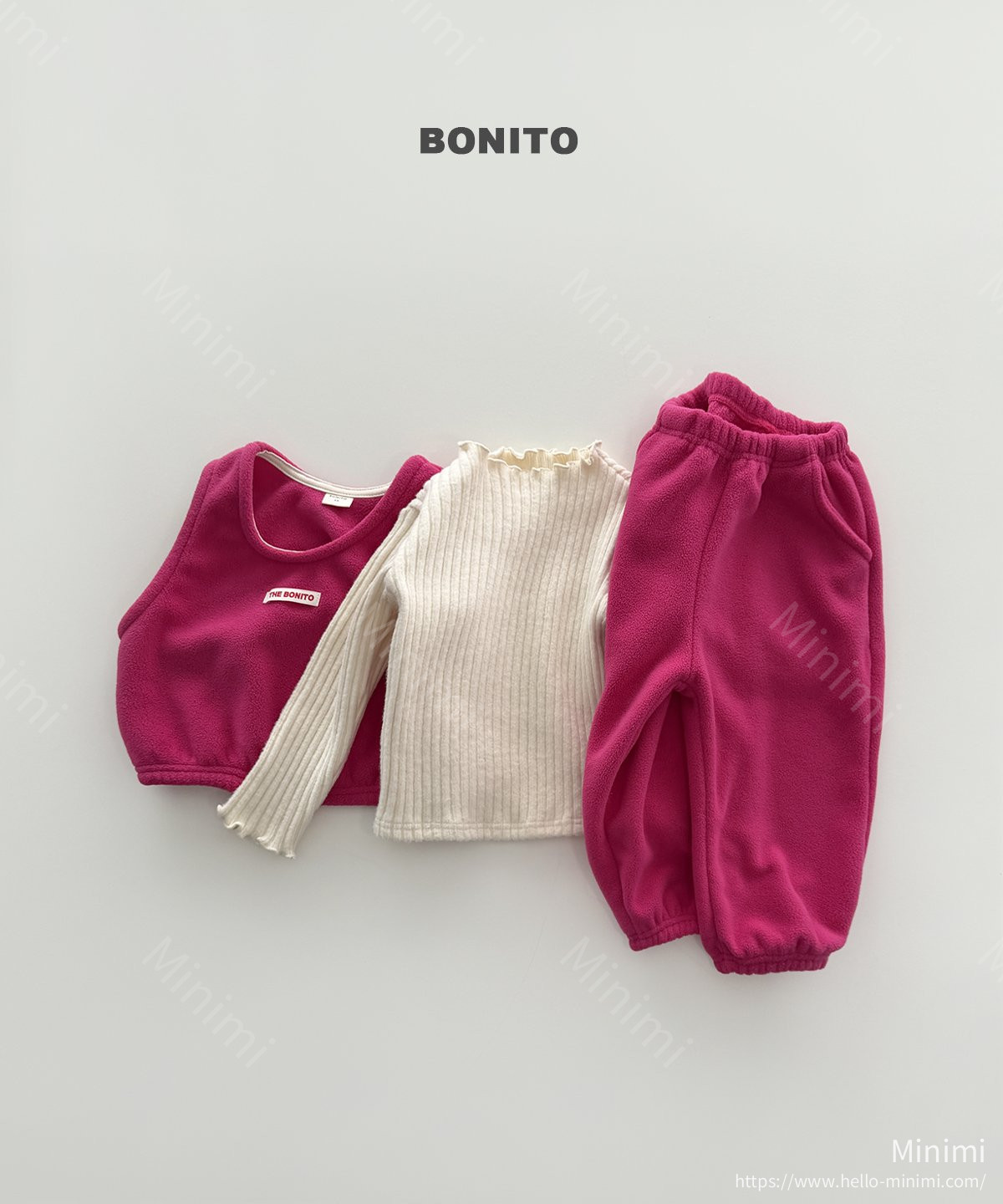 BONITO Biscuit Vest Set 細節圖 11