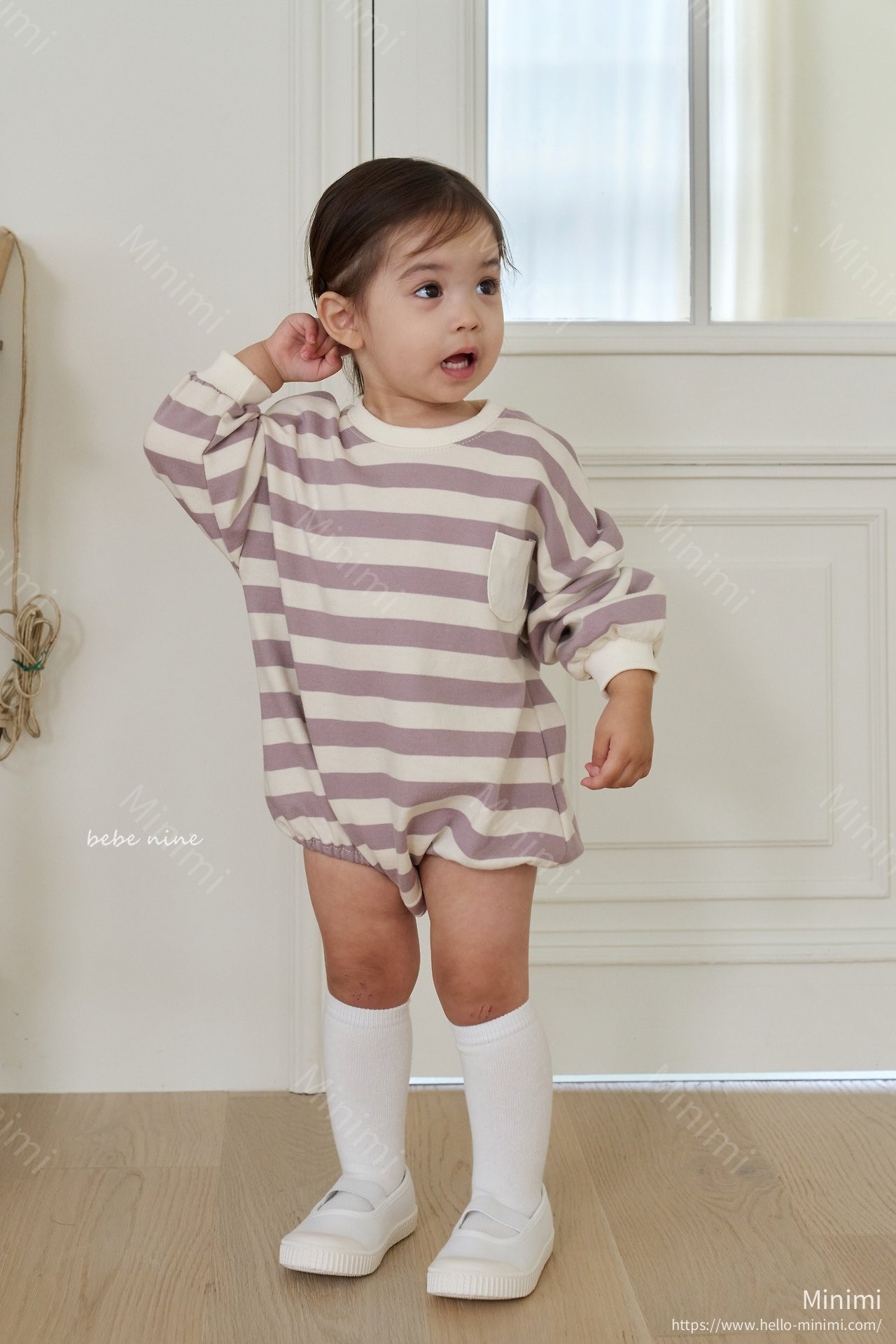 bebe nine Nine Soft Knee Socks Set 細節圖 4