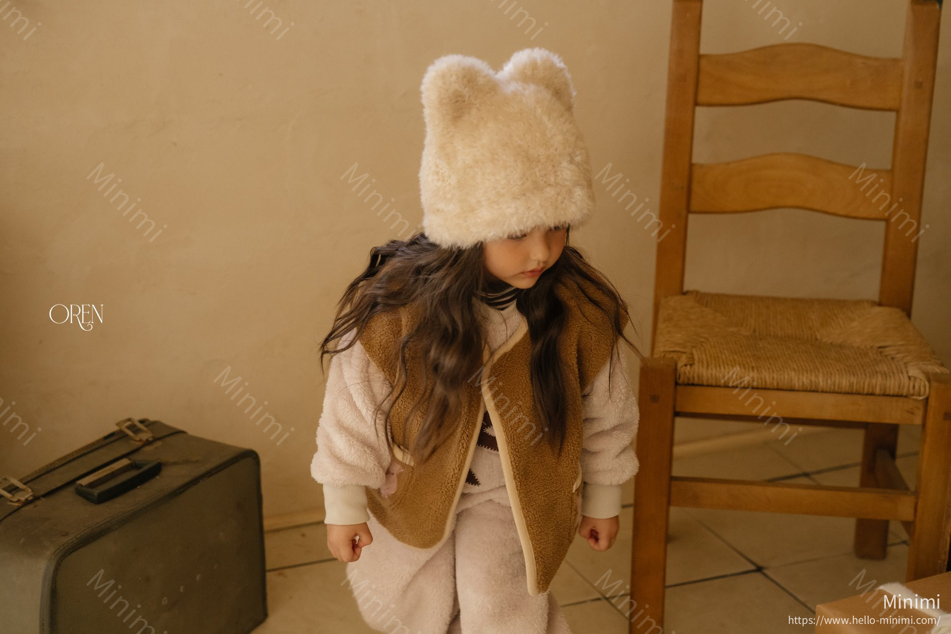 Oren Cat Fake Fur Beanie 細節圖 4