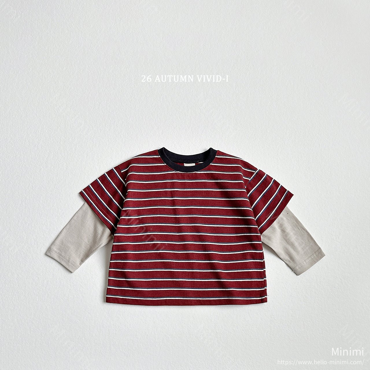 VIVID-I Multi Stripe Double T-shirt 細節圖 4