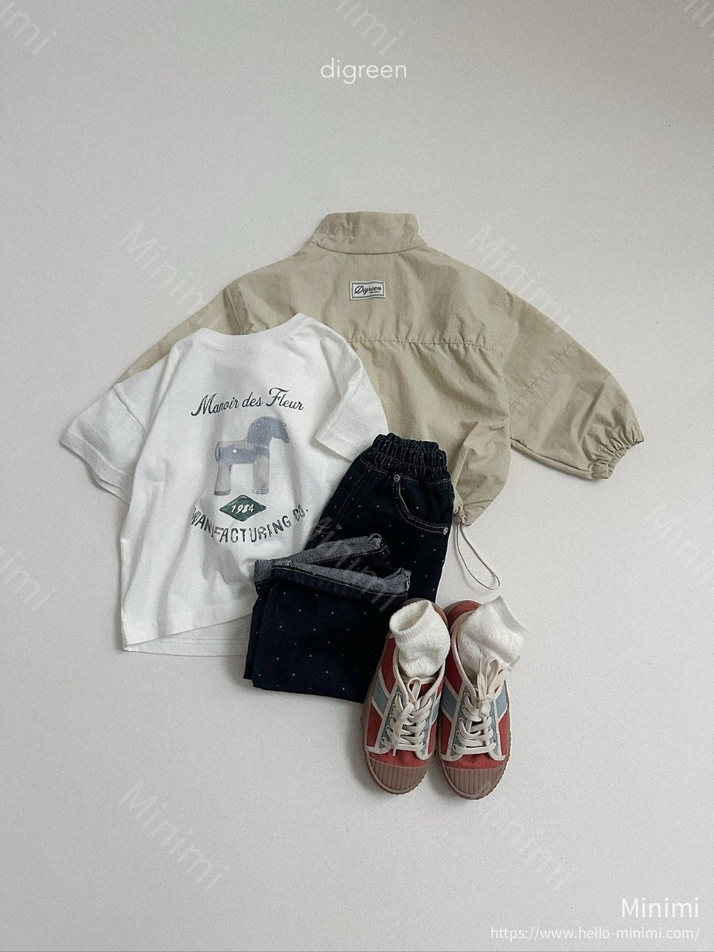 digreen Rib Windbreaker 細節圖 13