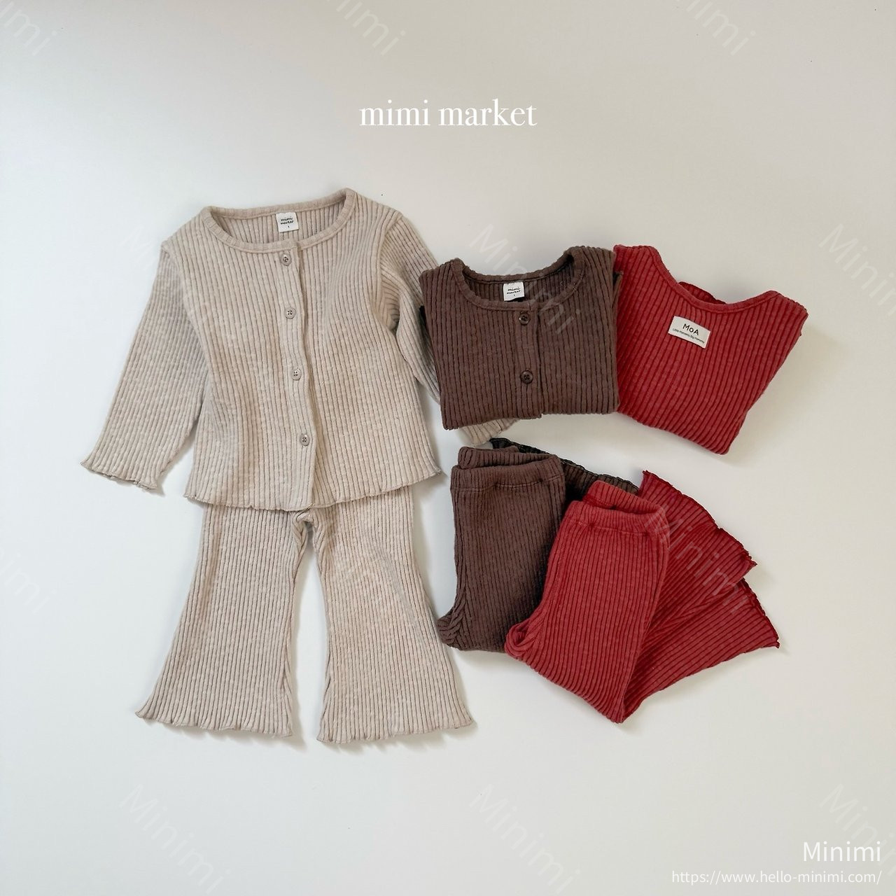 mimi-market Ribbed Play Leggings 細節圖 5