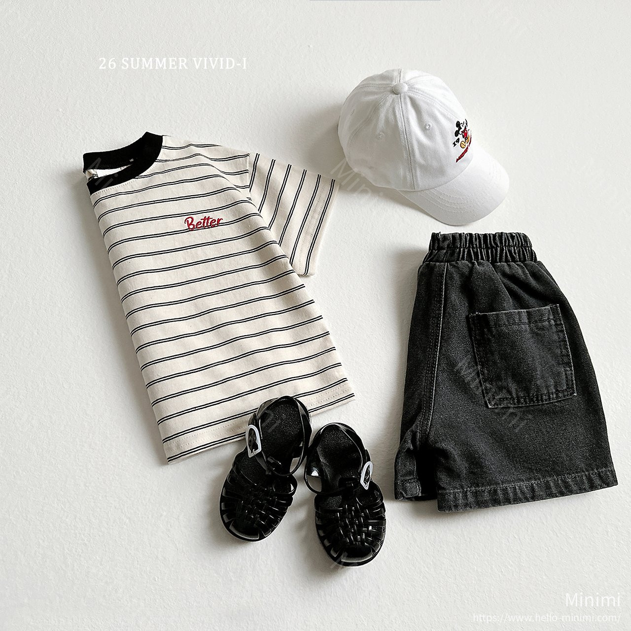 VIVID-I Better Embroidery Striped T-Shirt 細節圖 11