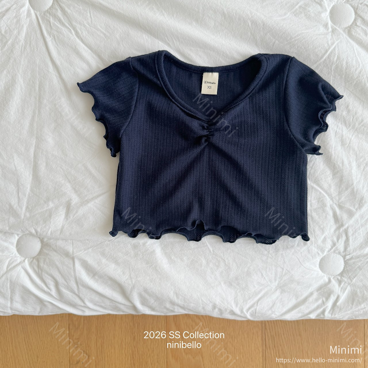 ninibello Mellow Eyelet T-shirt 細節圖 5