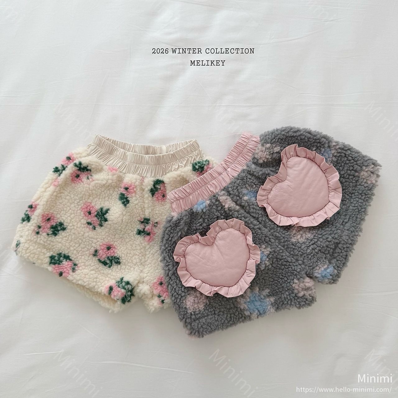 Melikey Heart Flower Shorts 細節圖 20
