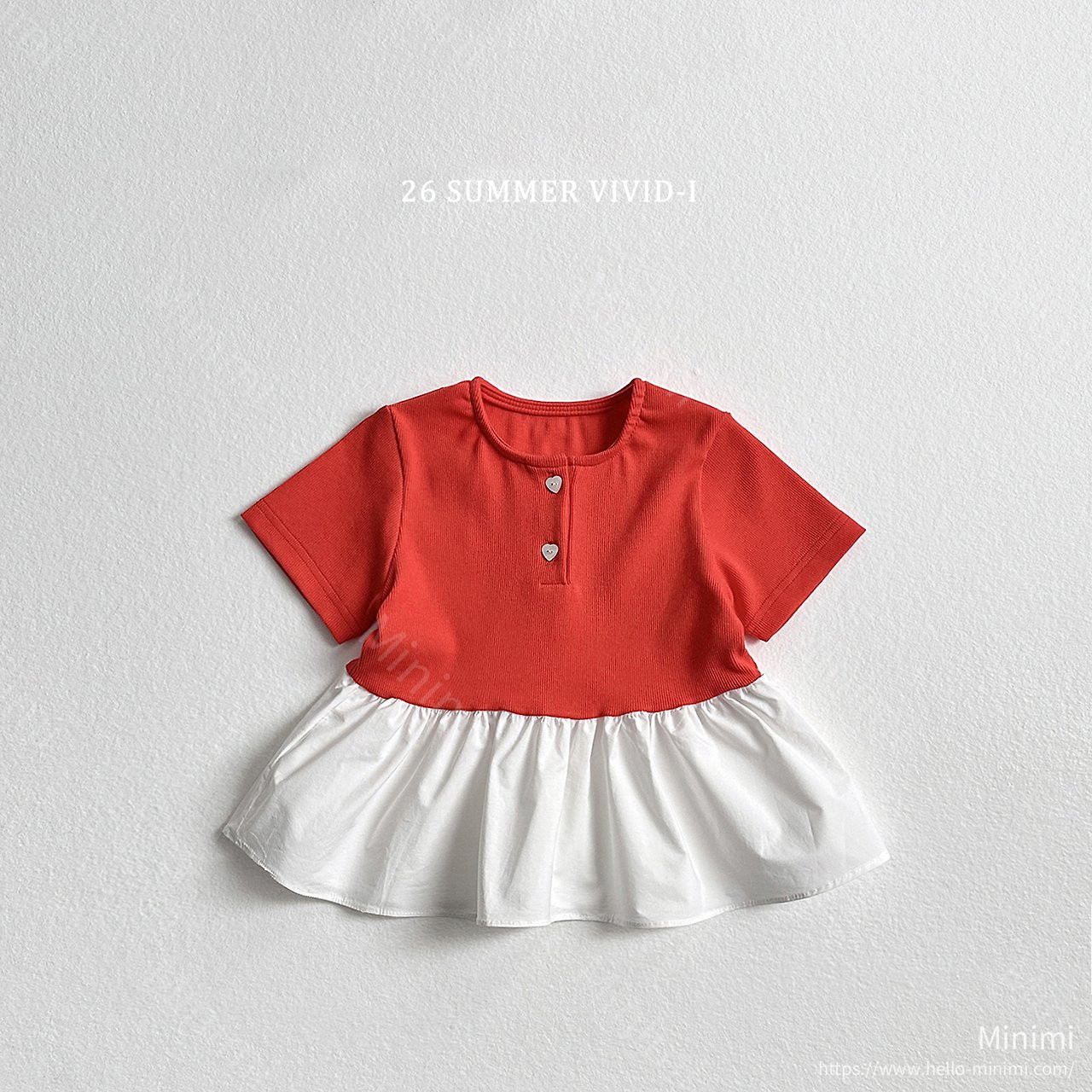 VIVID-I Mini Ribbed Dress T-Shirt 細節圖 3