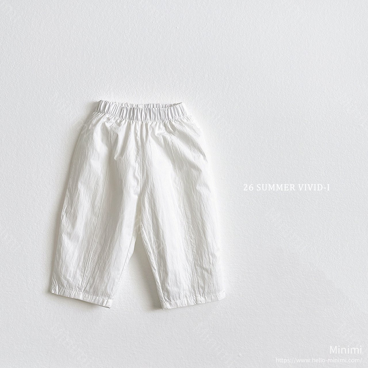 VIVID-I Cropped Cool Cotton Pants 細節圖 1