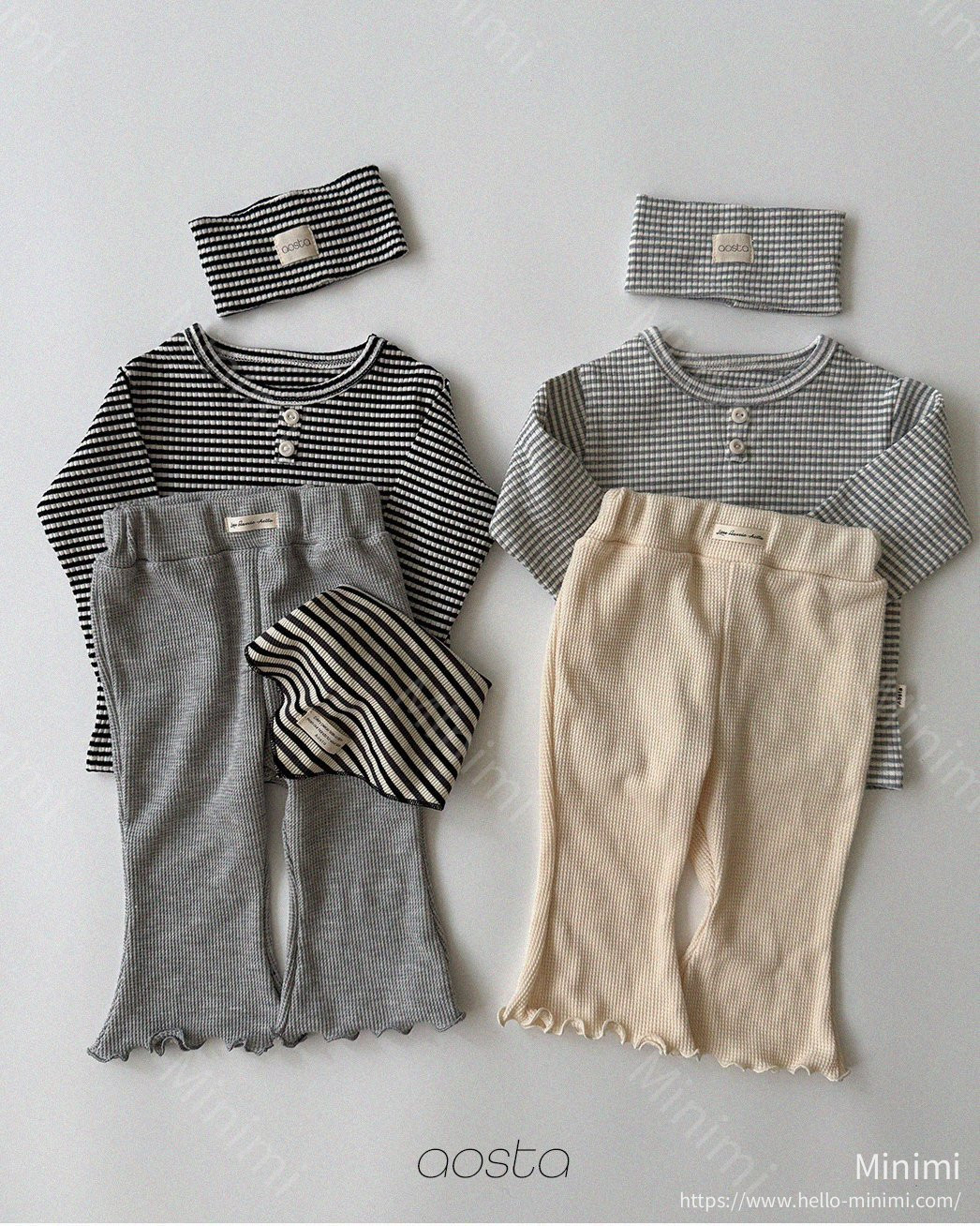 Aosta atelier Jelly Waffle Pants 細節圖 9