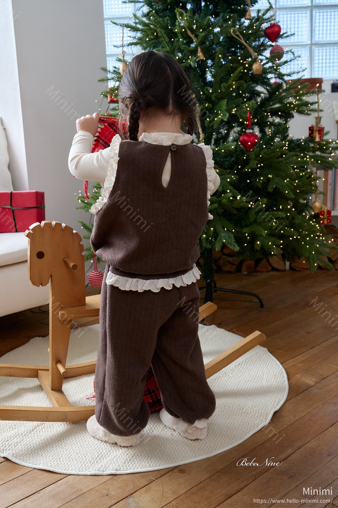 bebe nine Rose Frill Set 細節圖 10