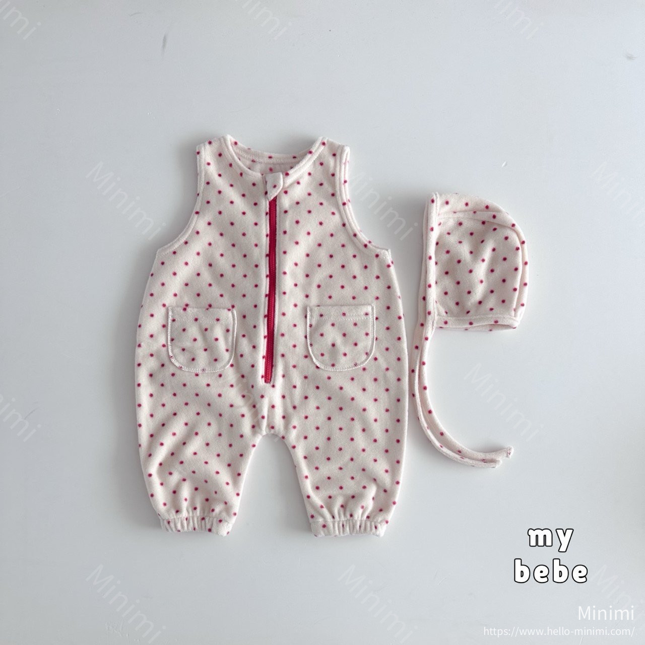 my_bébé Powder Overall Set 細節圖 5