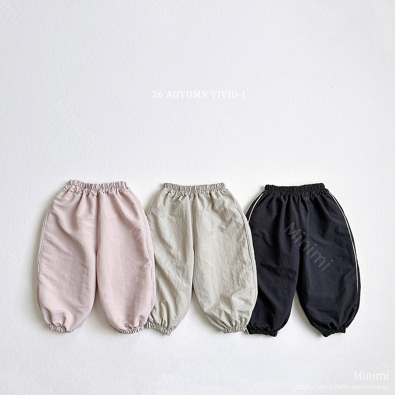 VIVID-I Piping Label Rustling Jogger 細節圖 1