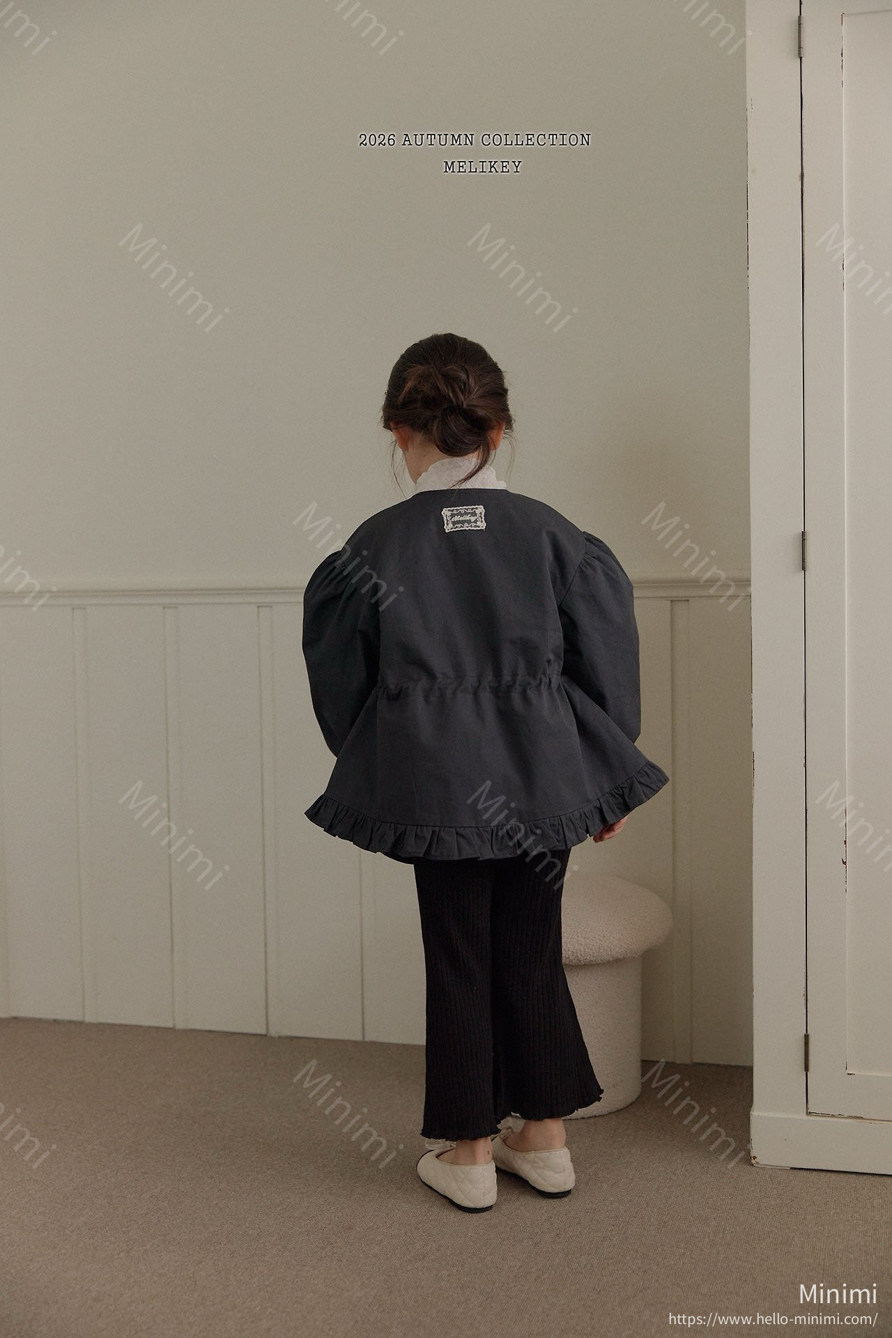 Melikey Momo Frill Trench Coat 細節圖 43