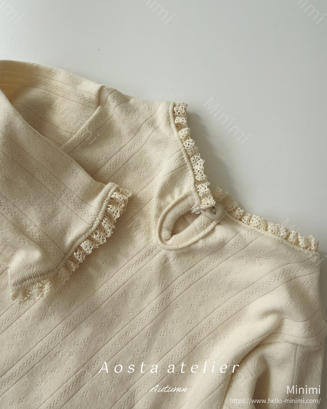 Aosta atelier Camellia T-Shirt 細節圖 11