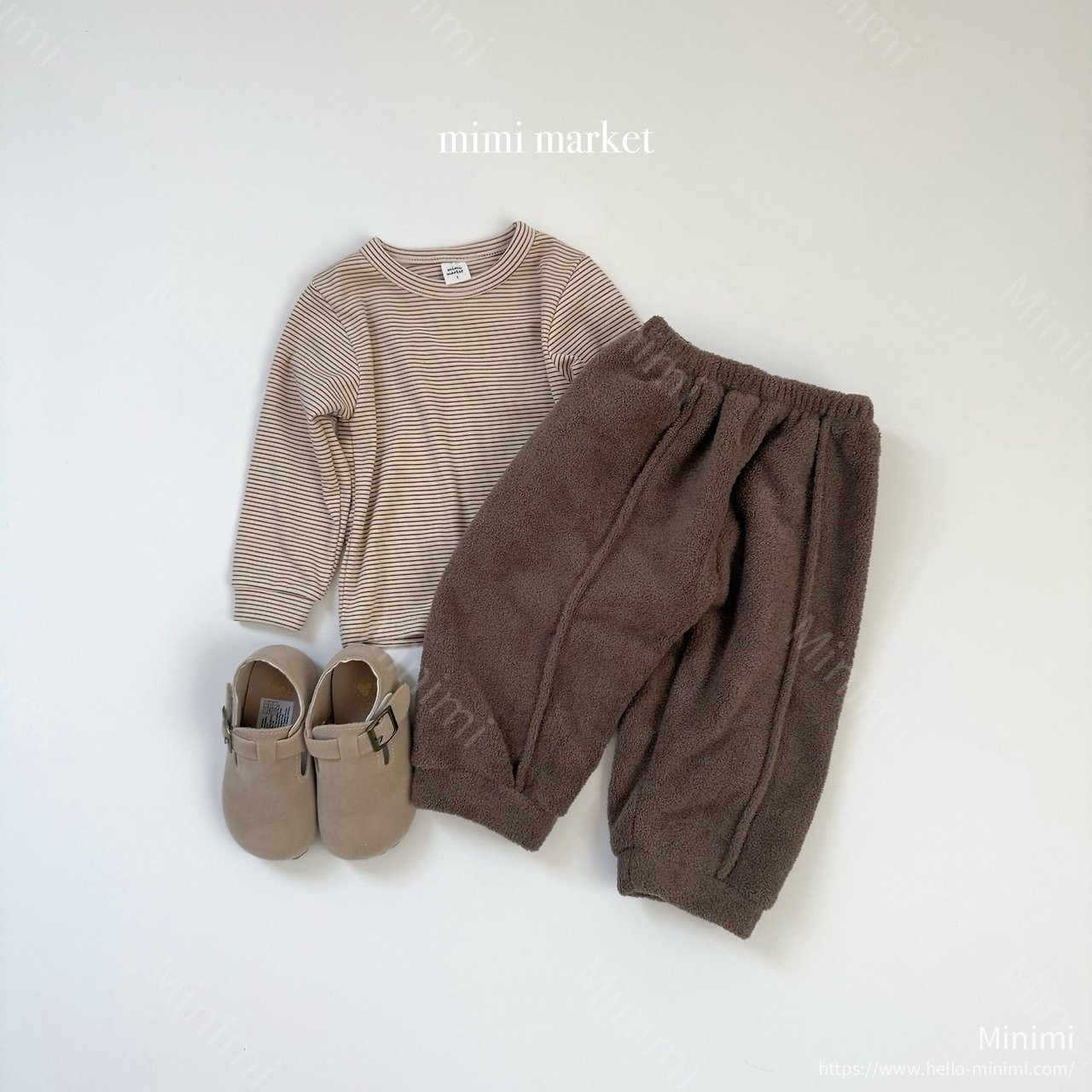 mimi-market Egg Pintuck Jogger 細節圖 2