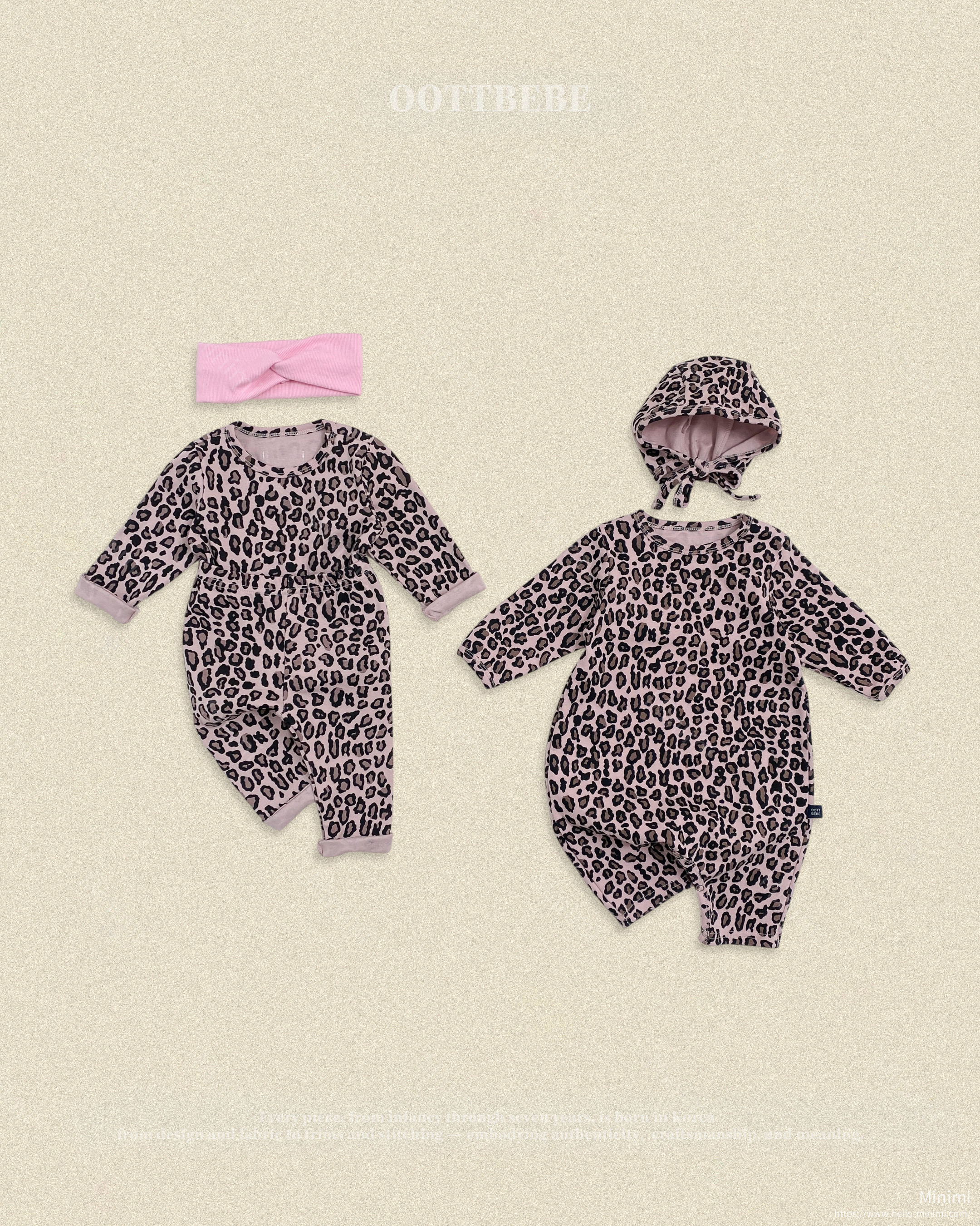 oott bebe Little Leopard Loungewear 細節圖 11