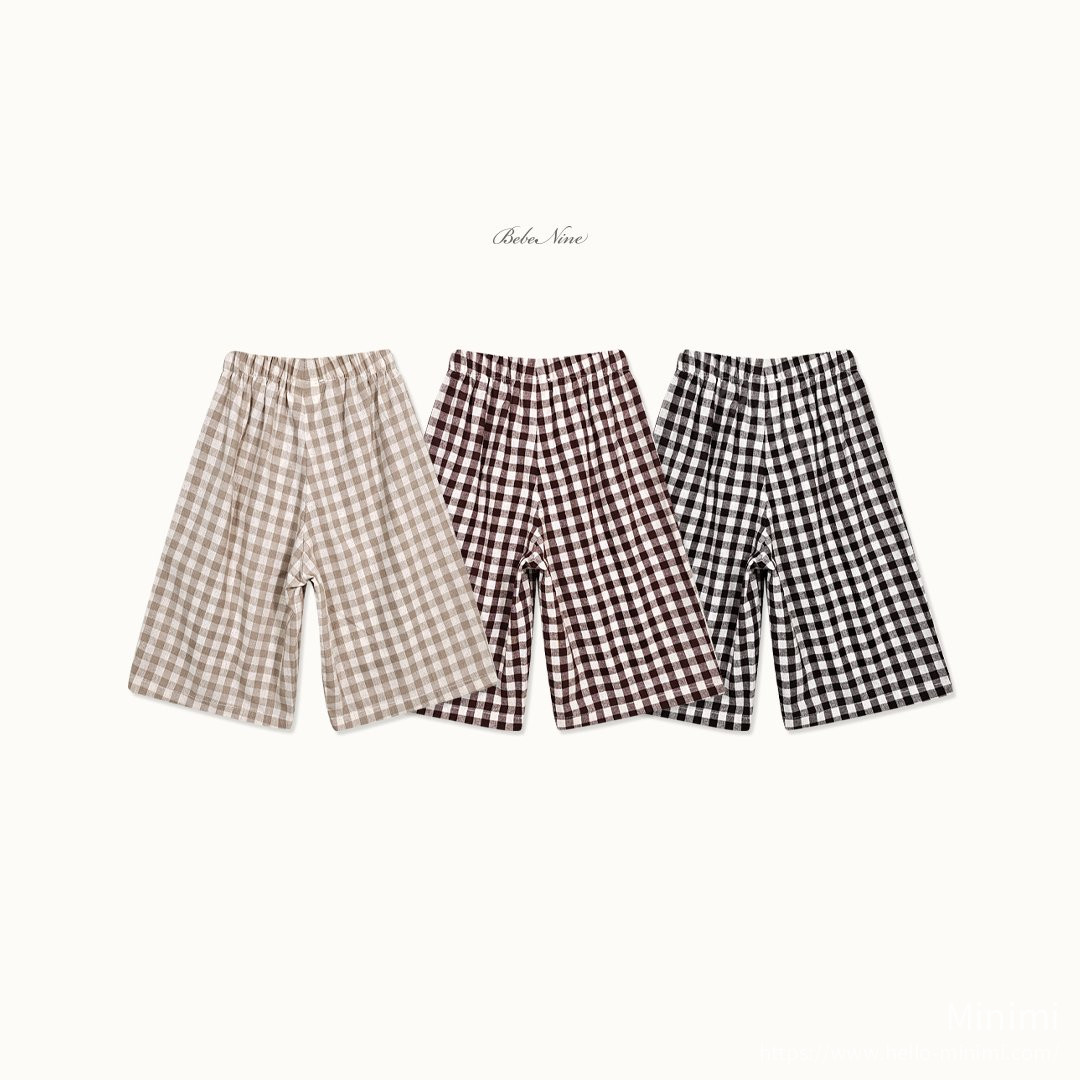 bebe nine Maple Check Pants 細節圖 16