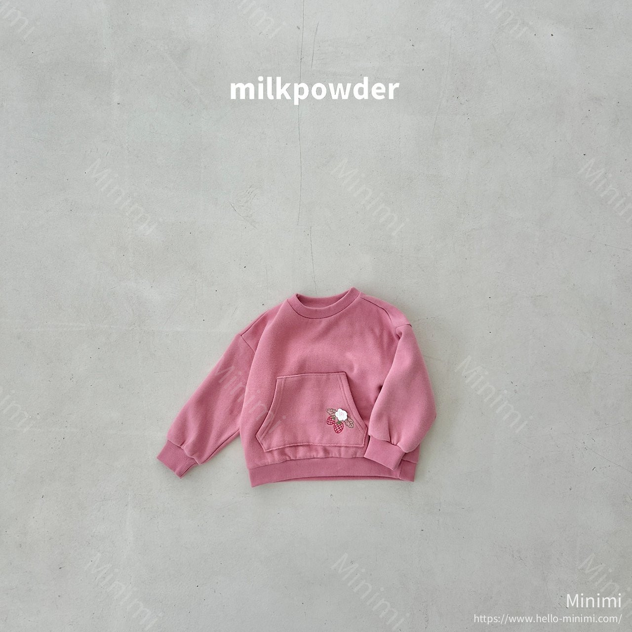 milkpowder Strawberry Pocket Sweatshirt 細節圖 11