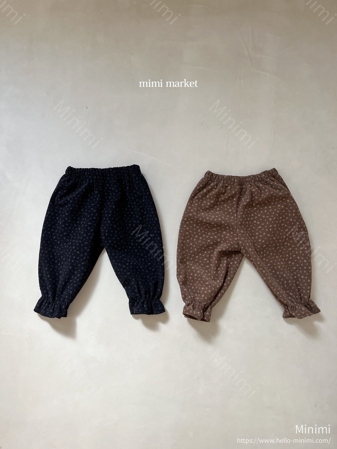mimi-market Flower Corduroy Pants 細節圖 4
