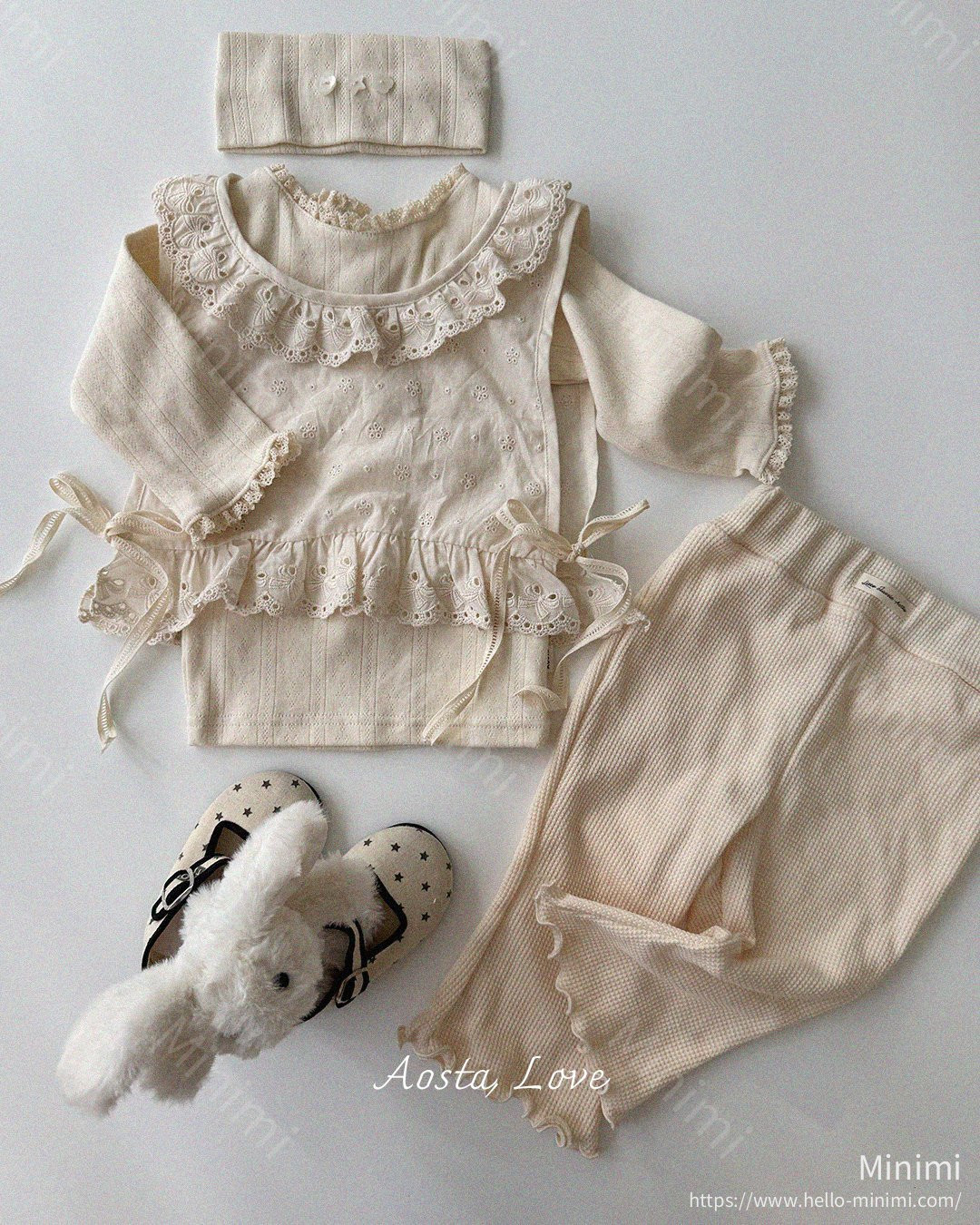 Aosta atelier Lace Olivia Vest 細節圖 17