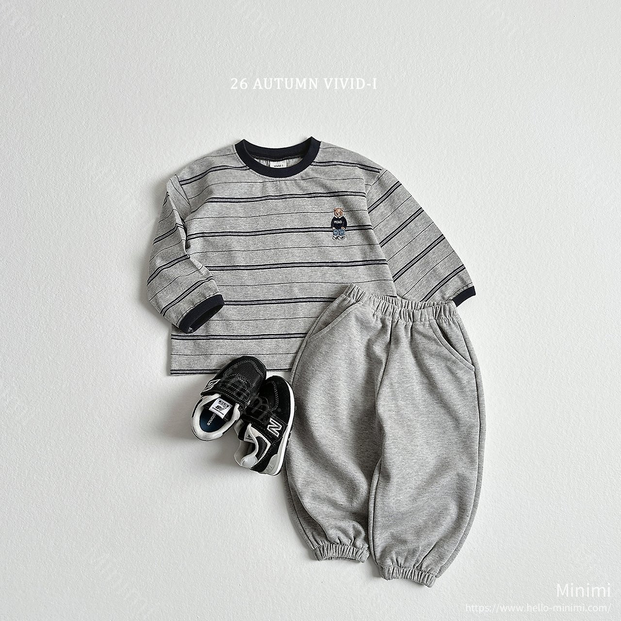 VIVID-I Signature Bear Stripe T-shirt 細節圖 17