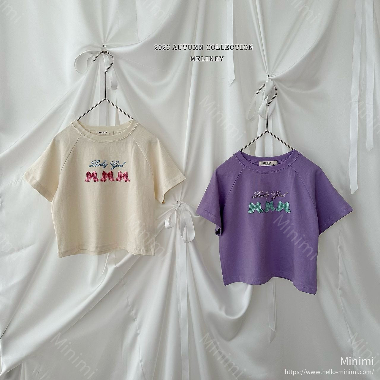 Melikey Lucky Ribbon T-shirt 細節圖 1