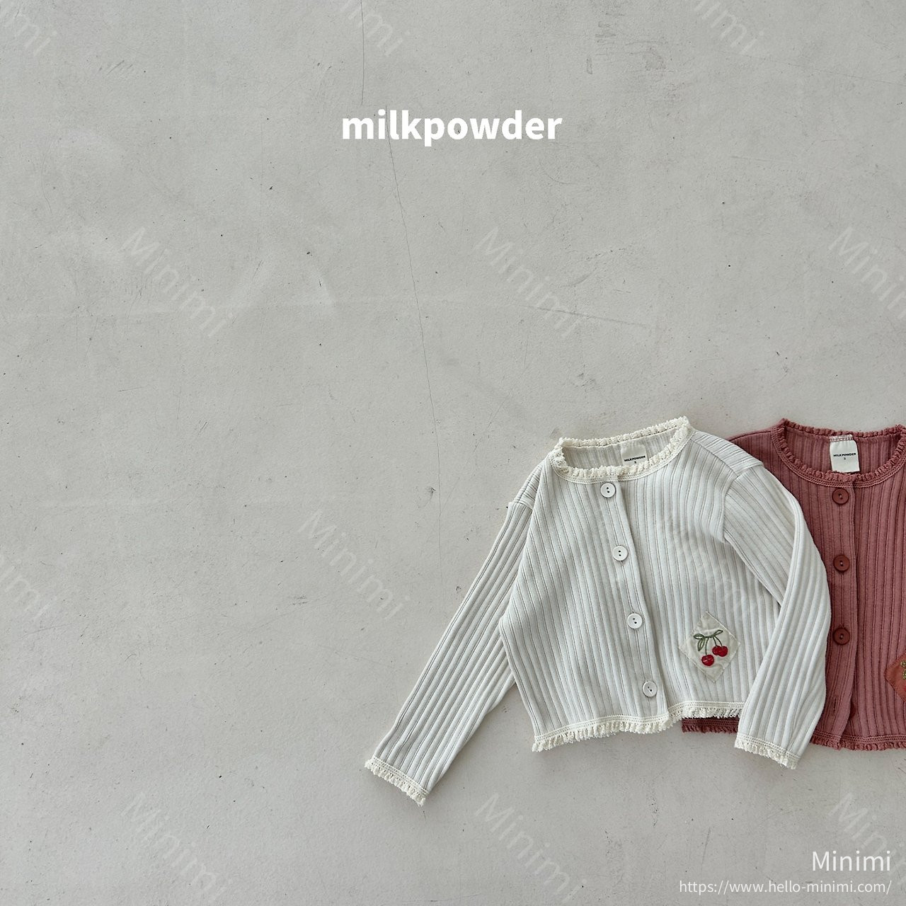 milkpowder Cherry Cardigan 細節圖 2