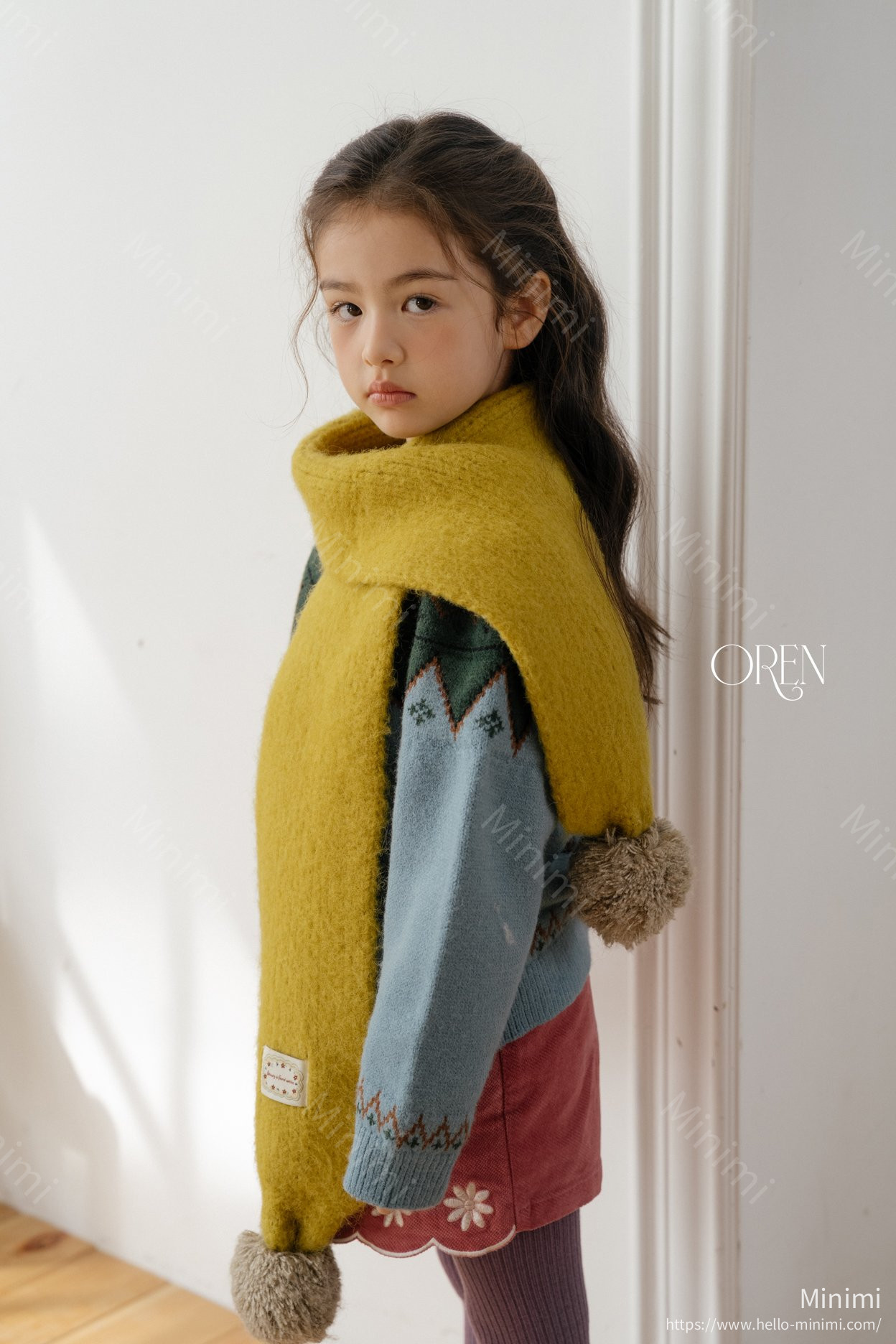 Oren Mercy Pom-Pom Muffler 細節圖 6