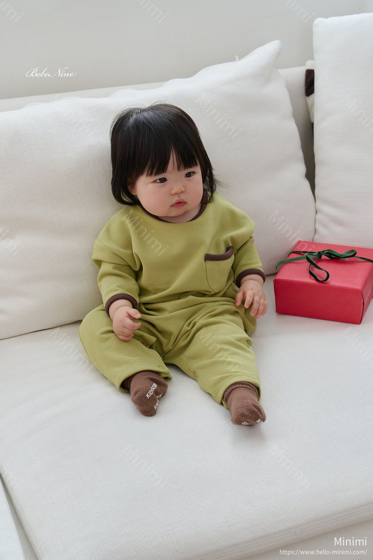bebe nine Mir Knit Romper 韓國童裝現貨