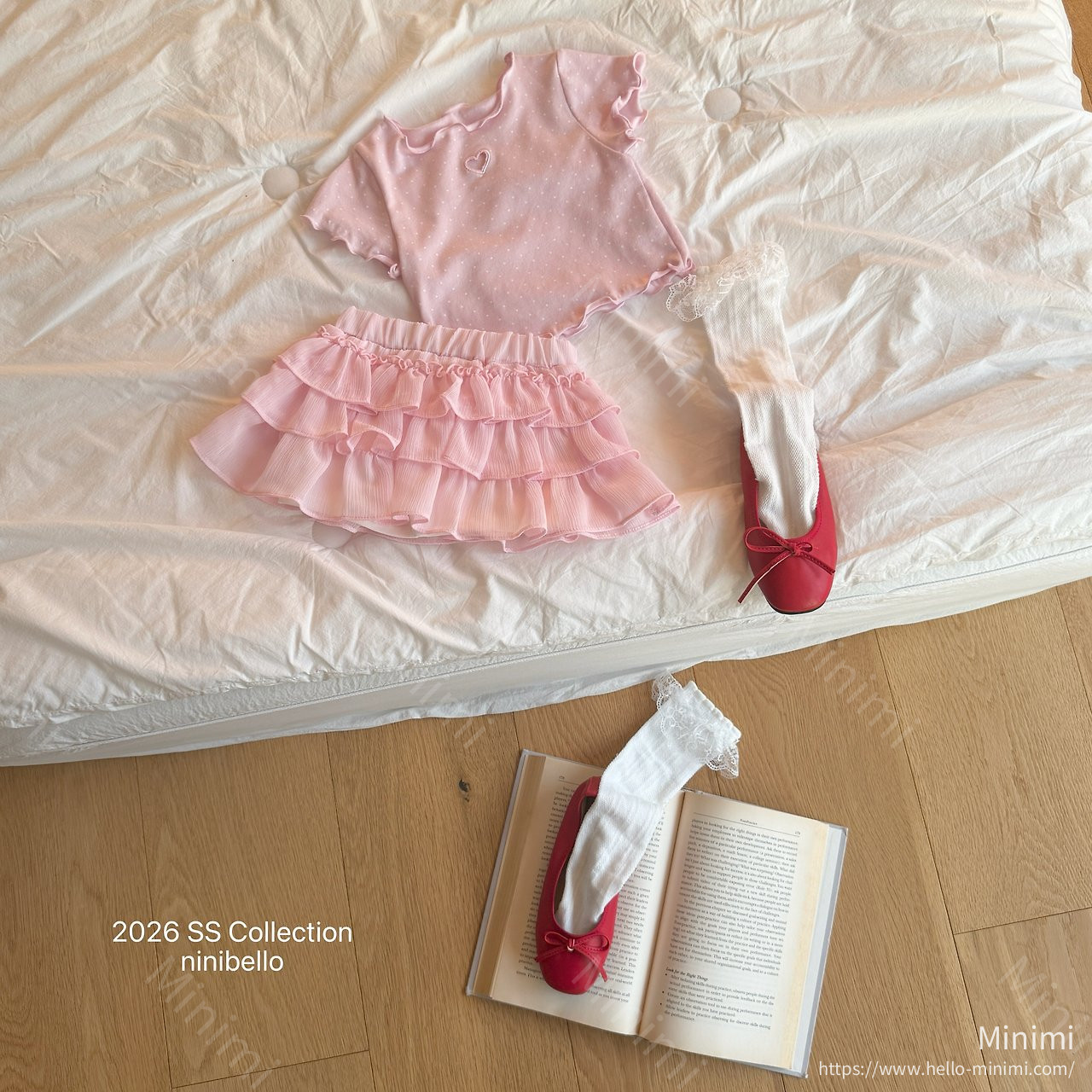 ninibello Dot Heart Punching T-shirt 細節圖 8