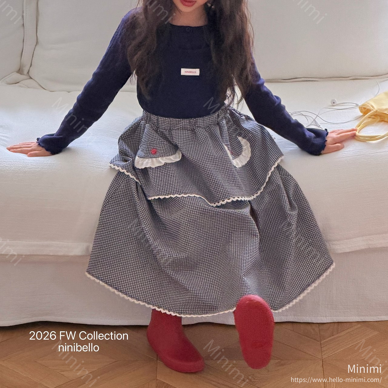 ninibello Momo Apron Skirt 細節圖 14