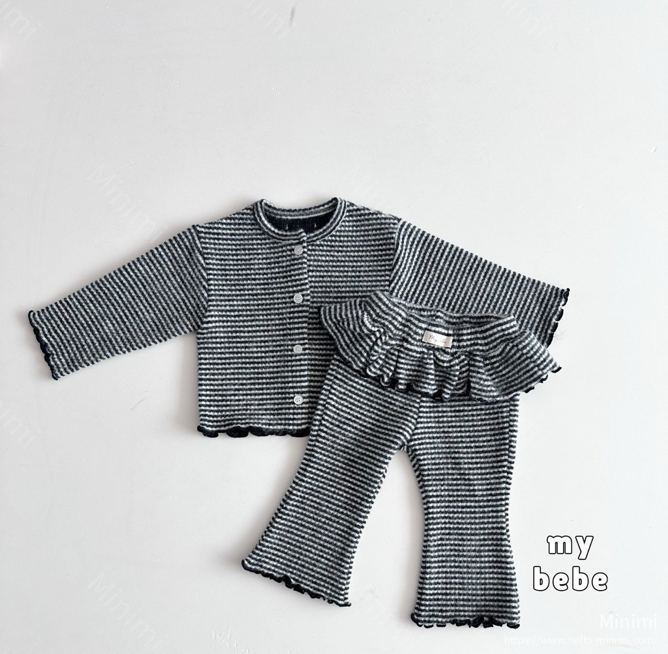 my_bébé Brush Cardigan 細節圖 6
