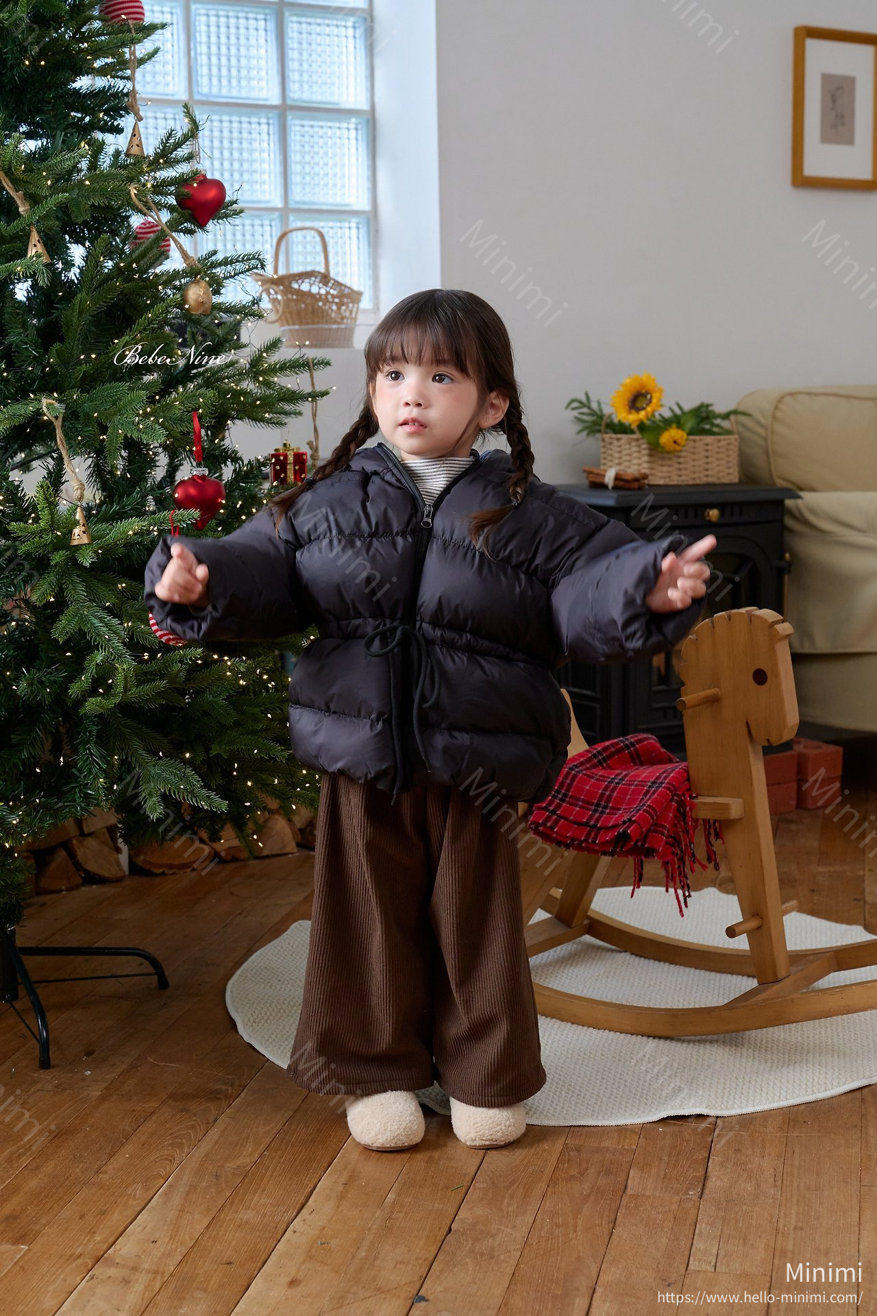 bebe nine Arc Bear Padded Jacket 細節圖 11
