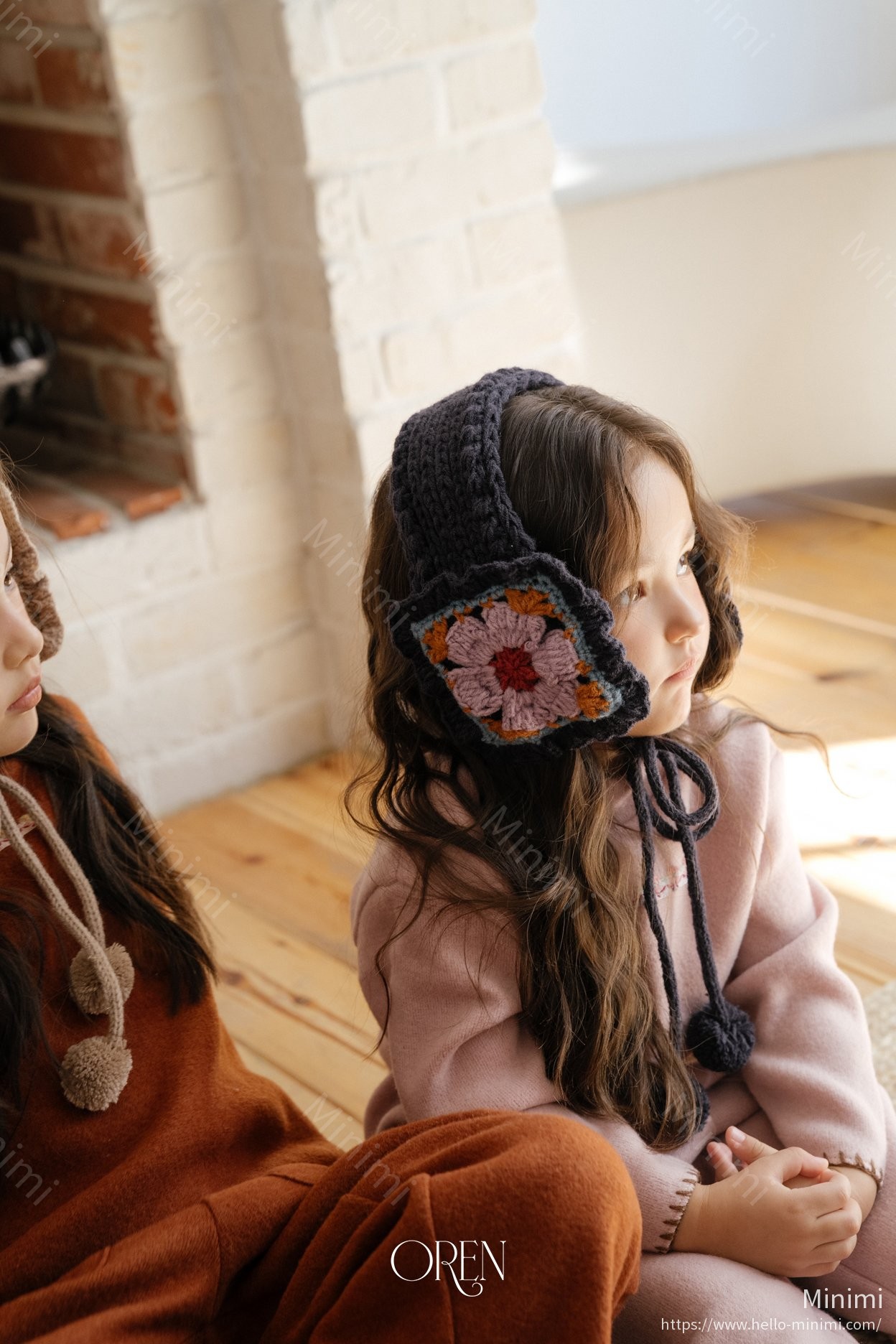Oren Tizzy Flower Knit Hairband 細節圖 5