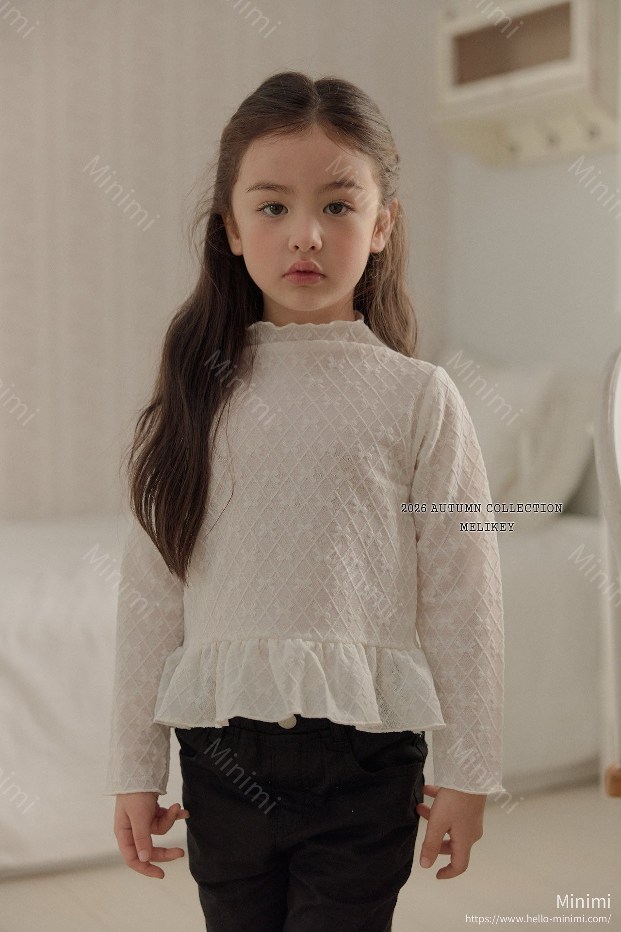 Melikey Frill Ribbon Mesh T-shirt 細節圖 16