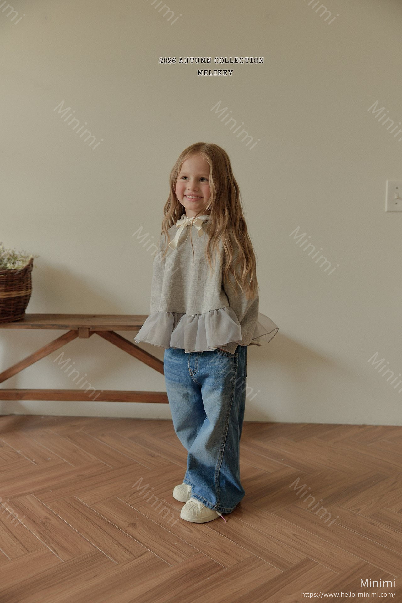 Melikey Slit Wide Denim Pants 細節圖 13