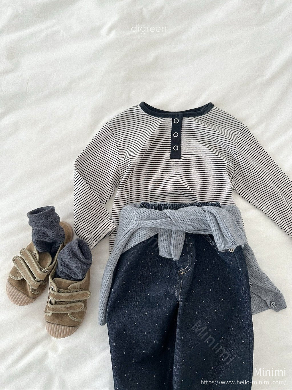 digreen Dot Denim Pants 細節圖 11