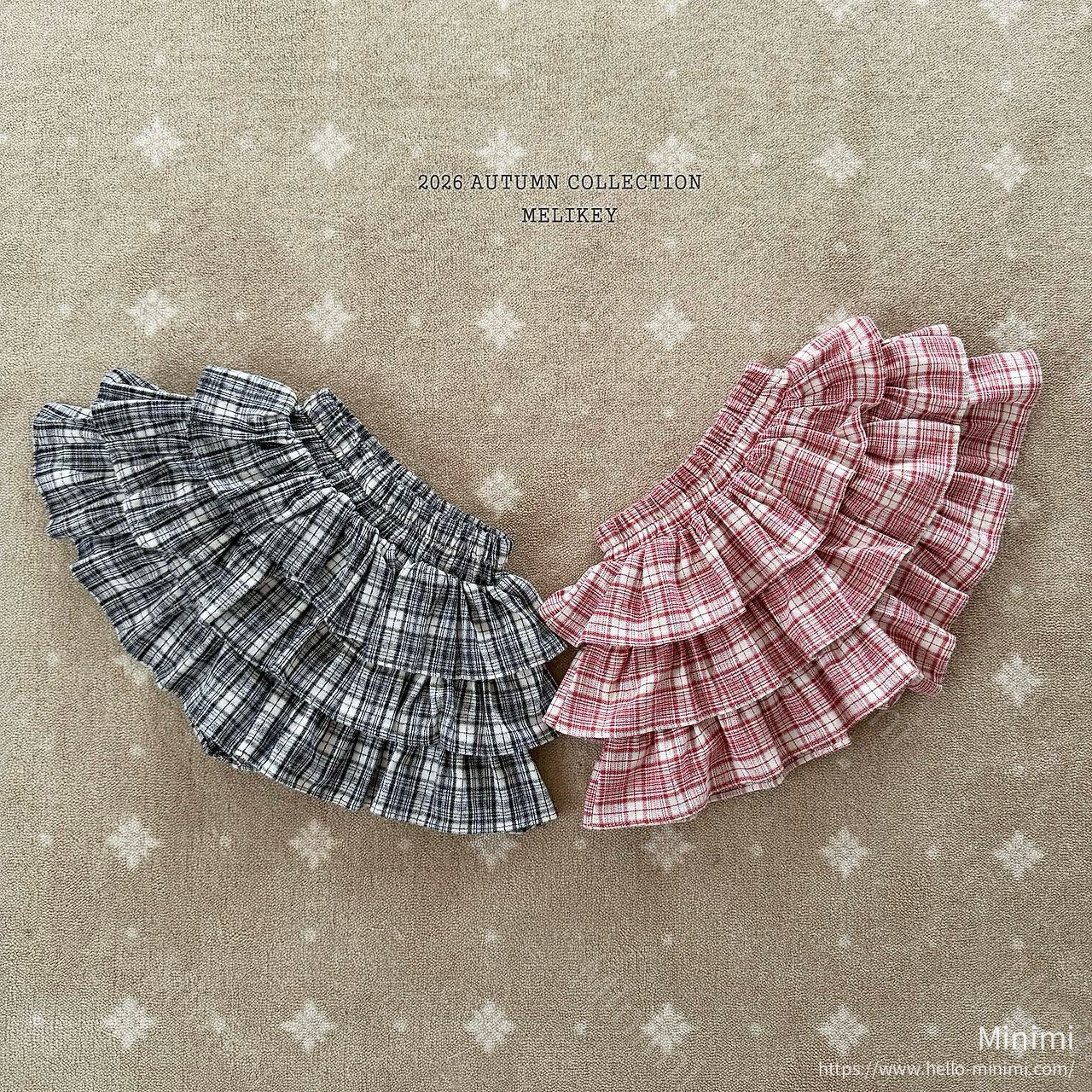 Melikey Ilia Frill Shorts - 韓國童裝代購主圖