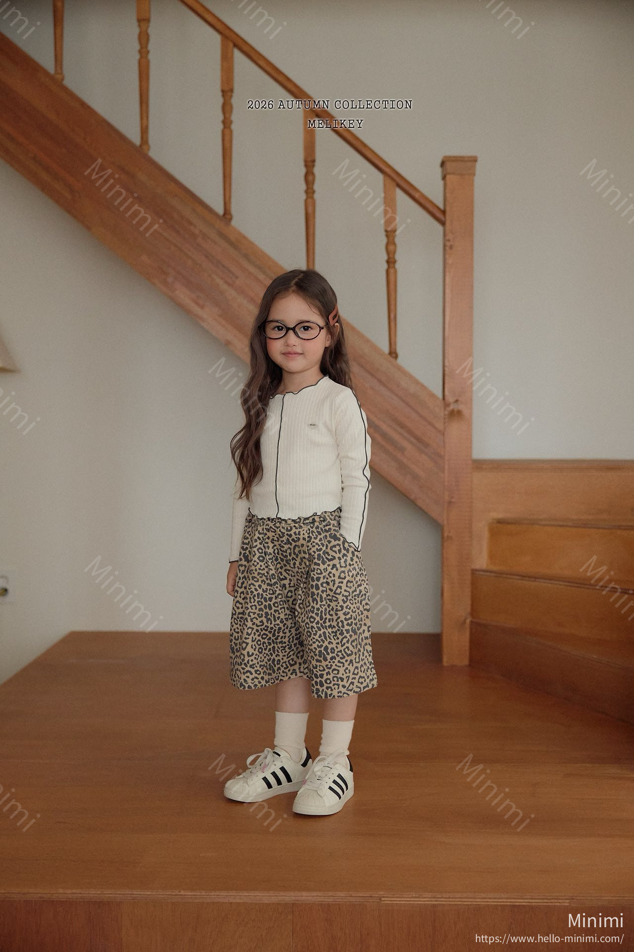 Melikey Leopard Heart Bermuda Shorts 細節圖 17