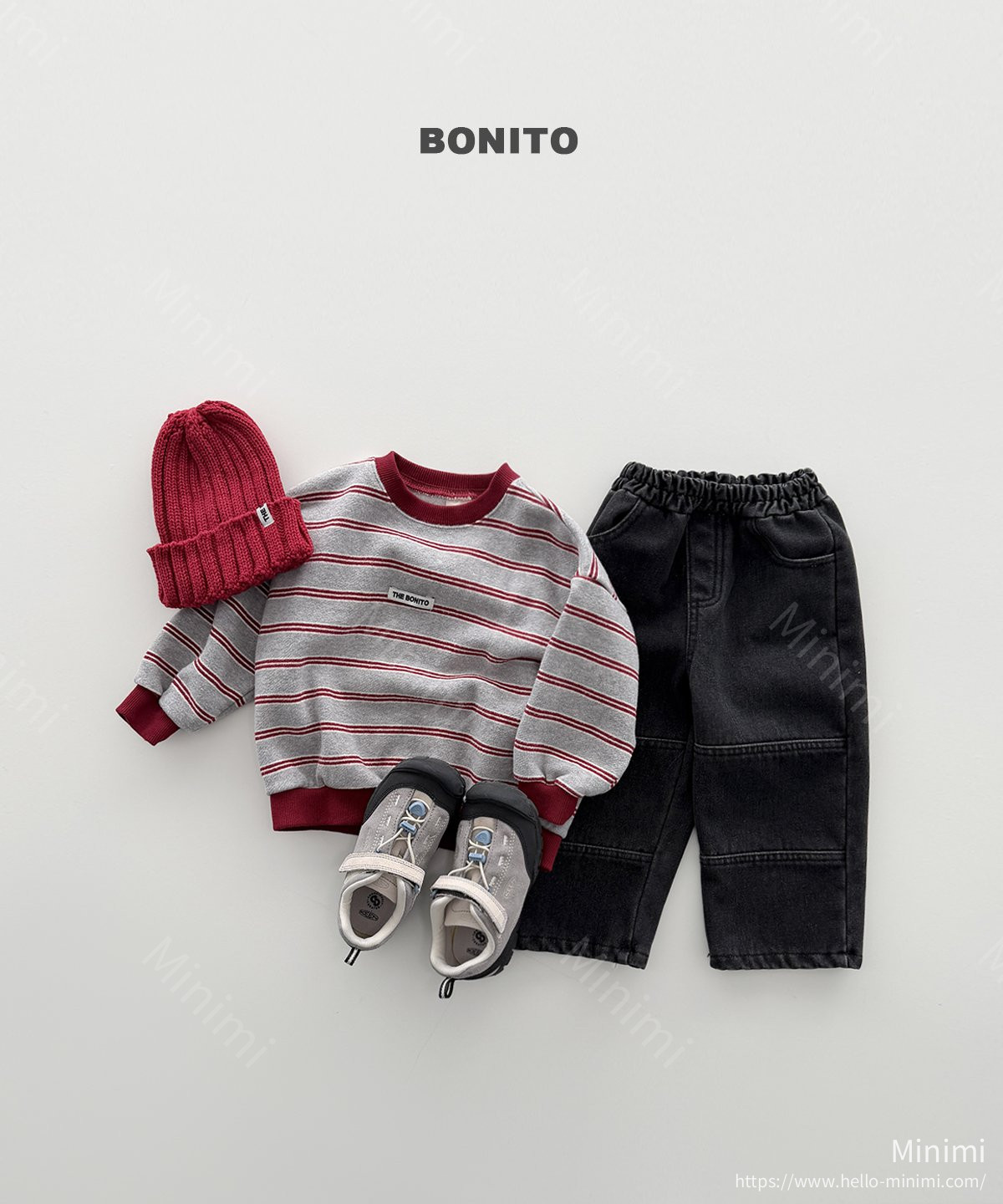 BONITO Monica Stripe Sweatshirt 細節圖 7
