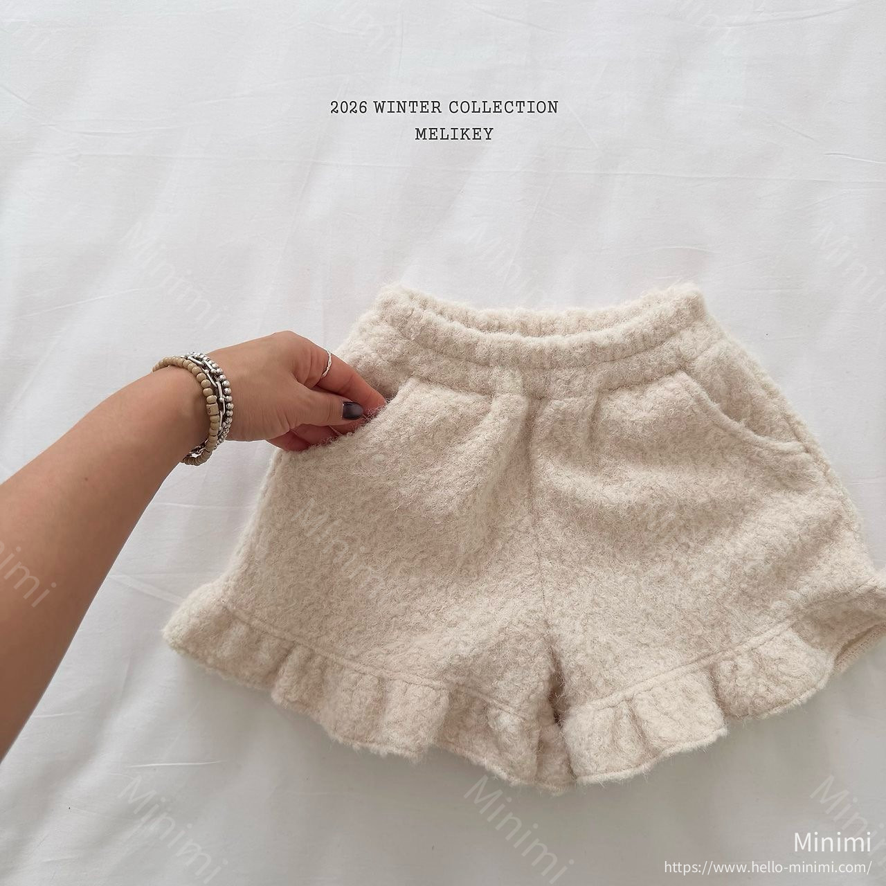 Melikey Creamy Frill Shorts 細節圖 2