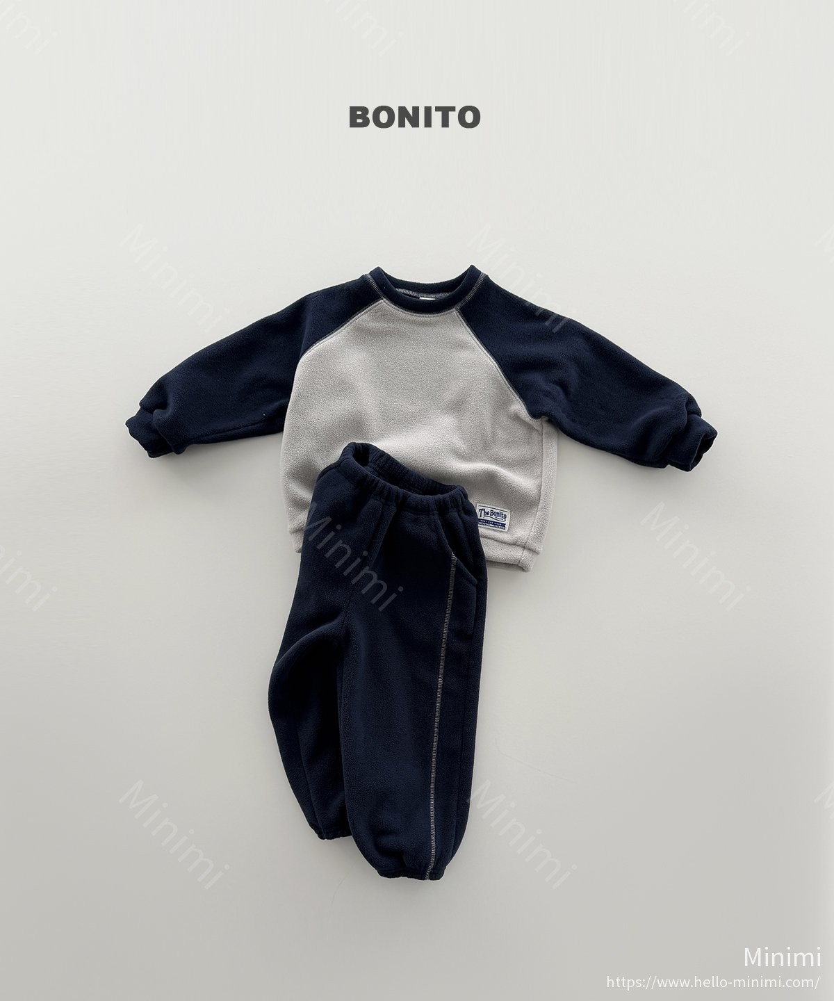 BONITO Two-Tone Raglan Set 細節圖 7