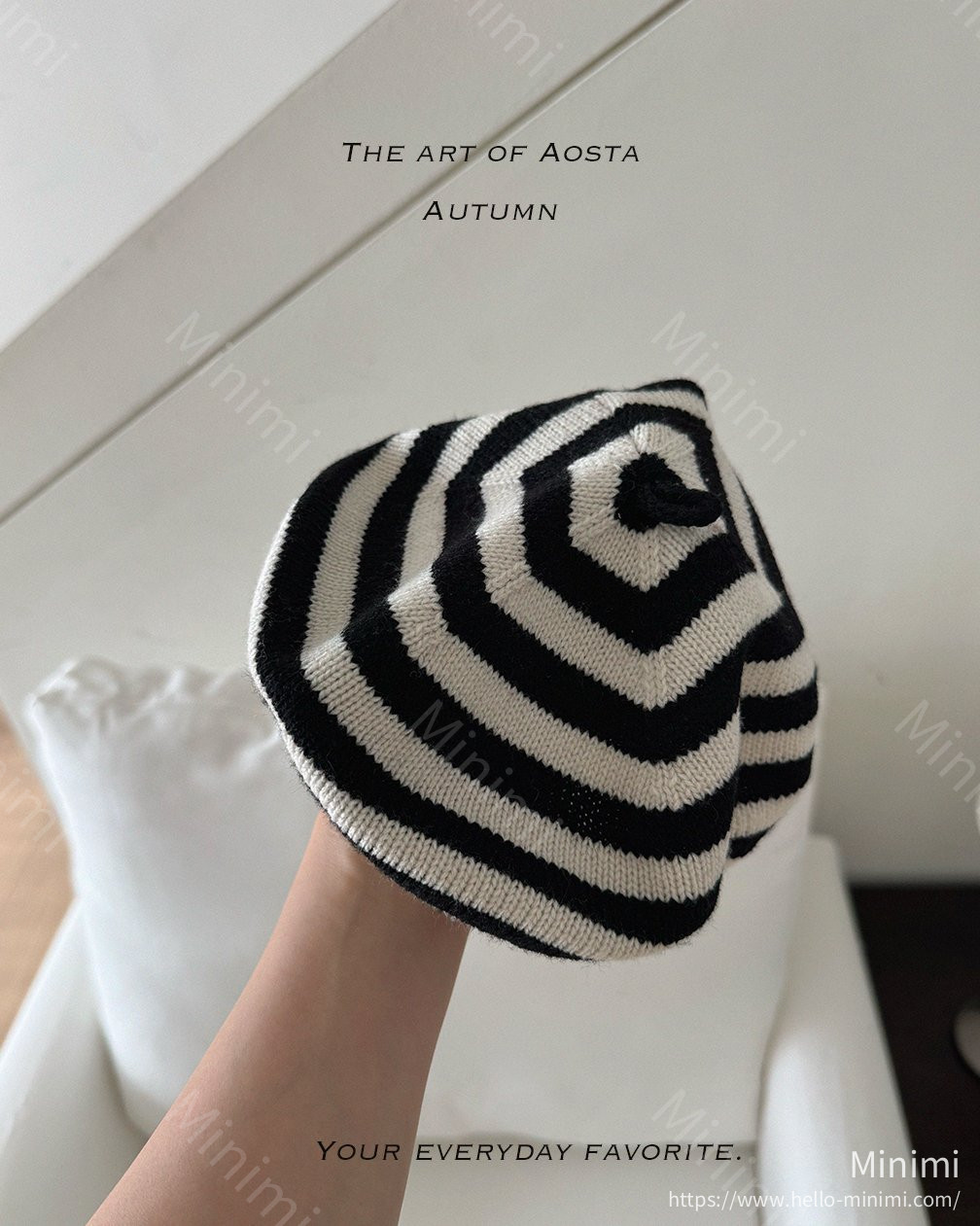 Aosta atelier Knit Cookie Beret 細節圖 1