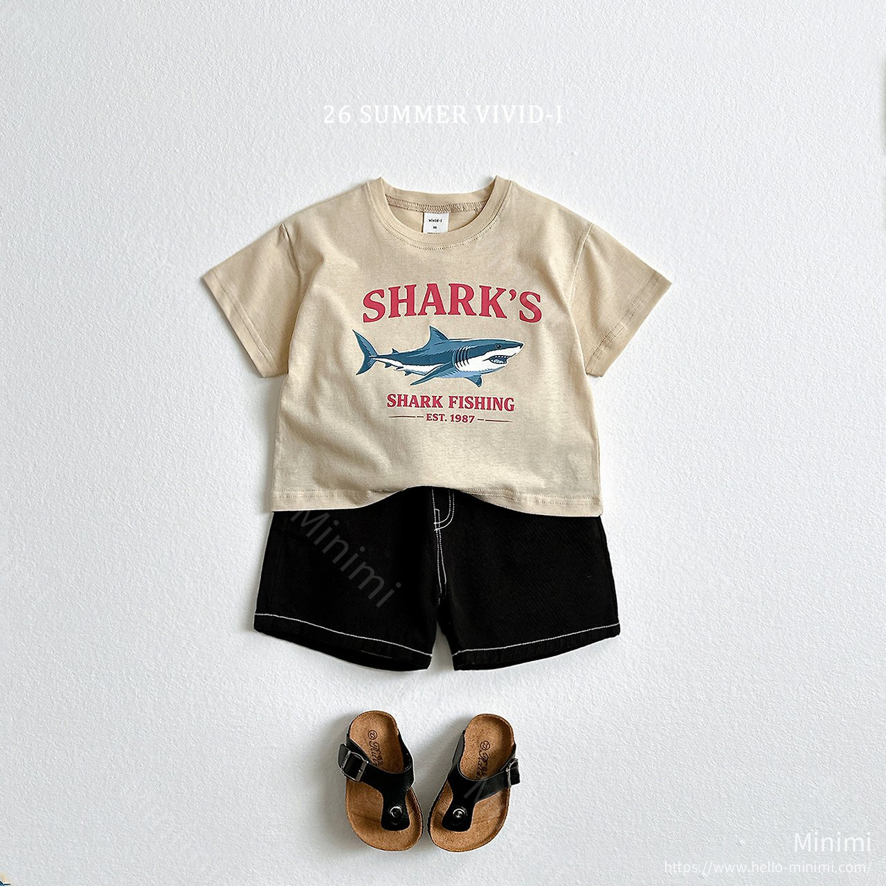 VIVID-I Stitch Cotton Shorts 細節圖 15