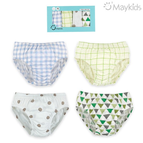 Sweet Check Boys' 4-Pack Briefs