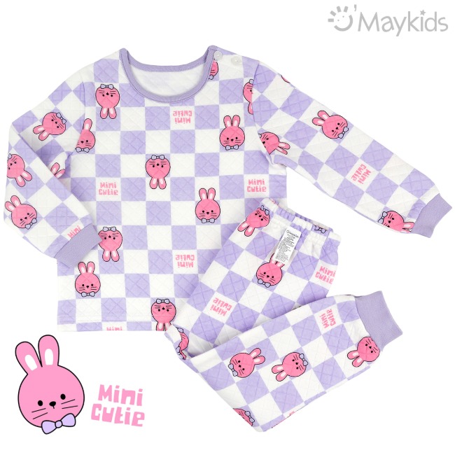 Checker Purple Rabbit