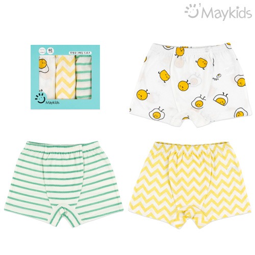 Smile Boys' 3-Pack Boxer Briefs