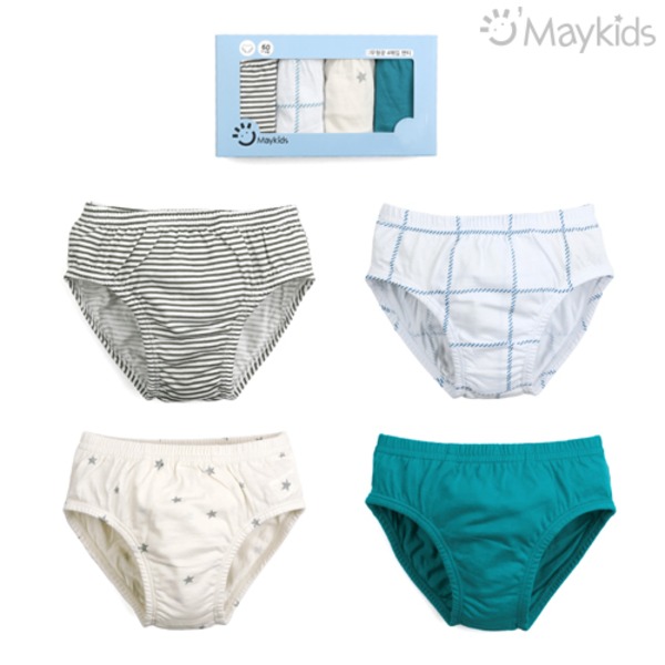 Simple Boy Boys' 4-Pack Briefs