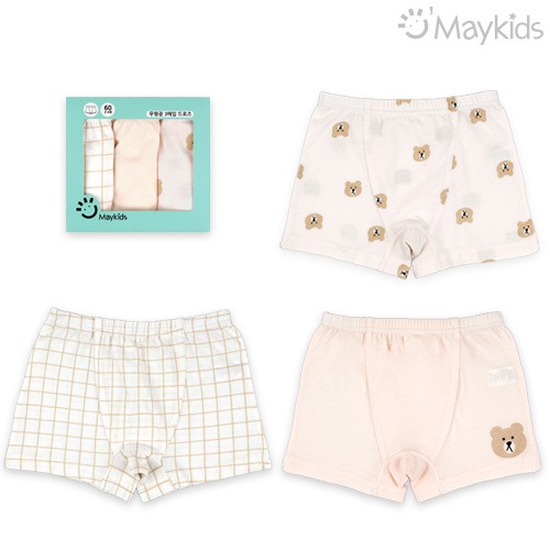 Bear Bear Boys' 3-Pack Boxer Briefs