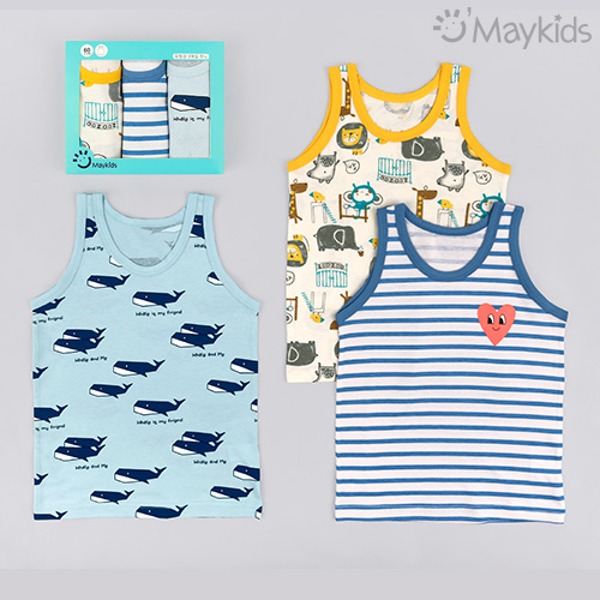 Simple Animal Boys' 3-Pack Tank Top